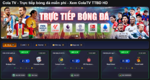 Trực Tiếp Bóng Đá Cola TV